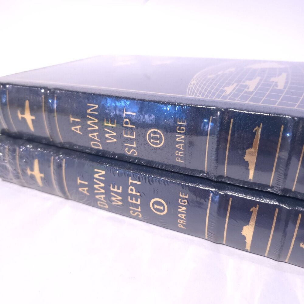 EASTON PRESS AT DAWN WE SLEPT GORDON PRANGE 2 VOLUME SET MILITARY - new SEALED! - Picture 11 of 15